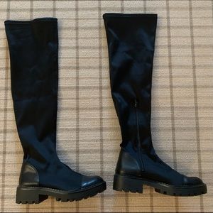 Zara over the knee boots